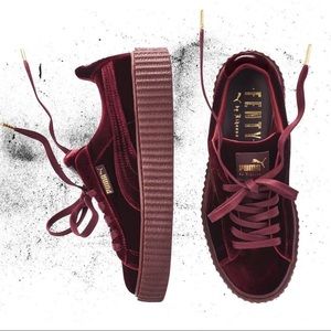 limited edition suede fenty x rihanna creepers